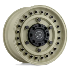 Black Rhino – ARMORY – Desert Sand – 16″x8″ -10mm – All weather Wheels – 1680ARY-00078D78